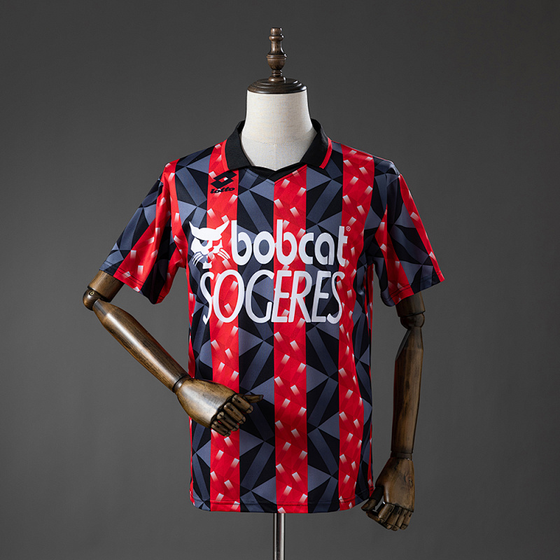 Camiseta retro de local OGC Nice 93-94, tallas S-XXL